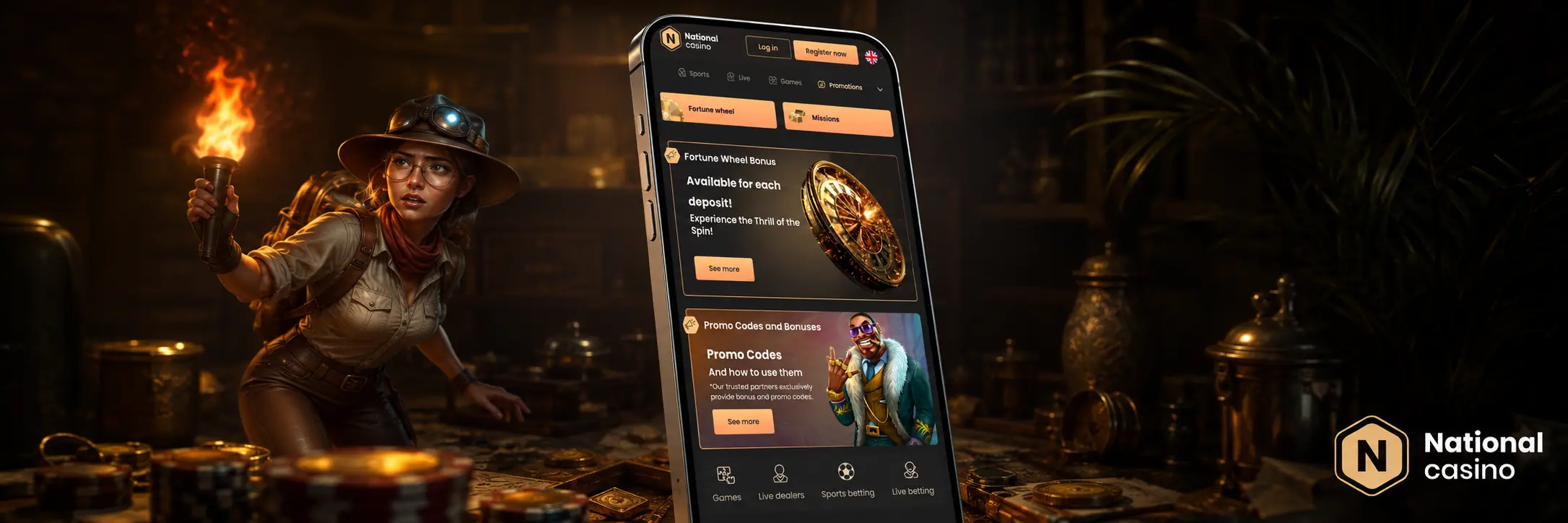 Týždenné ponuky v National Casino