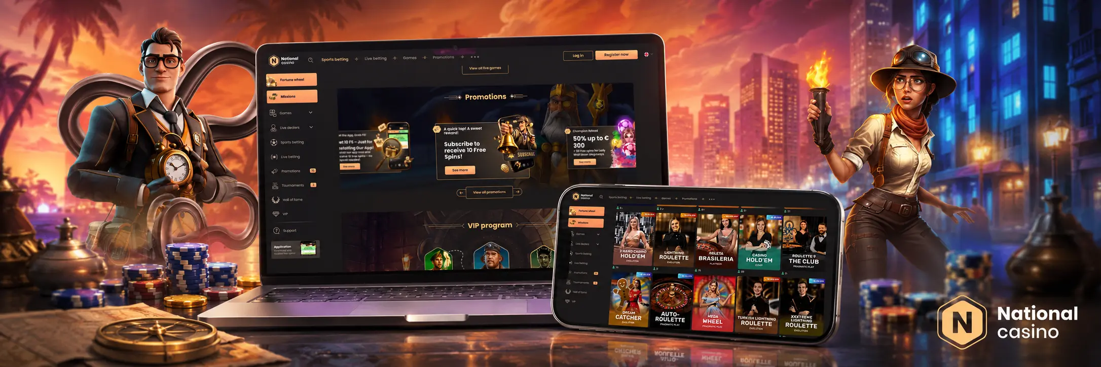 Platobné metódy v National Casino
